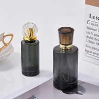 Botol parfum, khusus kualitas 50ml warna gradien Mewah Unik dengan kotak kemasan