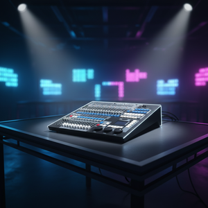 Console <span class=keywords><strong>DMX</strong></span> 1024 canaux la plus vendue pour éclairage LED Par et Moving Head, idéale pour les spectacles DJ - Product Image 1