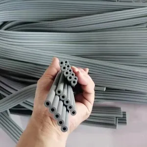 High quality OEM Rubber extrusion strips soft silicone profile with lower price