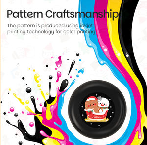 Aligner caso rotondo tema natale ortodontico regalo carino cura orale bocca da notte custodia custodia fermo scatola - Product Image 4