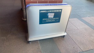 201 in acciaio inox Eco ombrello essiccatore 10L acqua vassoio viola pastiglie produttore ombrello bagnato macchina avvolgitore ombrello - Product Image 6