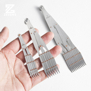 ไม้บรรทัดสแตนเลส Nattools สำหรับงาน DIY ทำเข็มขัดหนัง ทำมือ ใช้สำหรับวัดระยะห่างเท่ากันอย่างรวดเร็ว - Product Image 3