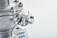 Vanne à boisseau sphérique à bride en acier inoxydable de 2 pouces, à température normale, pour fluides aqueux, OEM, manuelle, vente directe usine, prix compétitif, origine Chine