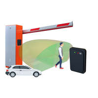 Système de portail automatique, portail coulissant pour allée, contrôle d'accès, capteur radar, sécurité, barrière de stationnement, étanche IP66, RFID/ESD