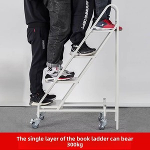 Carrito Metálico Silencioso de Tres Niveles para Tablets, para Bibliotecas y Librerías - Product Image 4