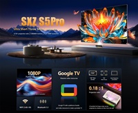 Proyector 4K UST de Triple Láser de Alcance Ultracorto, Smart TV con Licencia de Google-TV, Cine en Casa, 1200ANSI, Alto Lumen