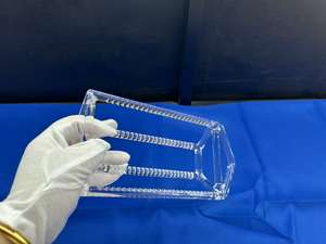 4 "230Mm 4 Inch 99.99% Zuiverheid Siliciumkwarts Hittebestendige Heldere Wuartz Boot Wafer Carrier Quartz Boot - Product Image 3