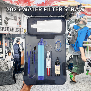 Pajita con Filtro de Agua Personal FilterTech S2 para Senderismo, Camping, Viajes <span class=keywords><strong>y</strong></span> Preparación para Emergencias - Product Image 4