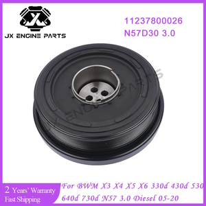 รอกสายพานเพลาข้อเหวี่ยงเครื่องยนต์ N57สำหรับ BMW 3.0ดีเซล325D 330d 335d 430d 530d 535d 640d 730d 740d X3 X4 3.0L N57D30ตัว3.0ตัน - Product Image 2