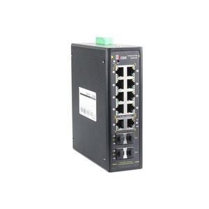 สวิตช์เครือข่าย HZGWS 8 พอร์ต 10*10/100/1000 RJ45 พร้อมพอร์ตอัปลิงค์ SFP ไฟเบอร์ 4*100/1000 สำหรับกล้องวงจรปิด CCTV IP - Product Image 4