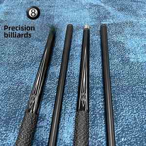 Carbon Fiber Professional Black Tech <b>Pool</b> Cue <b>Stick</b>,Tournament Grade 8 Ball 9 Ball Snooker Billiards Sport Full Kit Set - Product Image 2