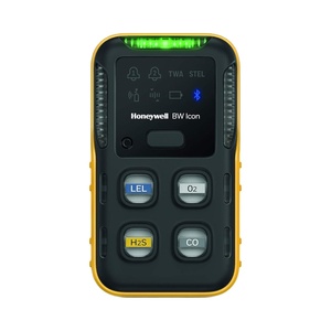 Detector de Gas con Icono Amarillo Personalizable ODM de BW Technologies, Analizador de Gases para O2, H2S, SO2 - Product Image 1