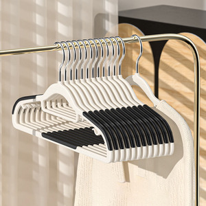 Cintres DS4211 pour chemises, pantalons, sous-vêtements, pulls, cintres fins avec crochet pivotant à 360°, cintres en plastique antidérapants - Product Image 6