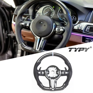 Volante de Fibra de Carbono para BMW Serie 1/2/3/4/5 X3 X5, Mejora Modificada al Estilo M3/M5, Accesorios para Volante de Coche - Product Image 2