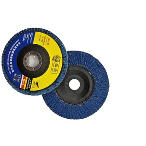 Flap Disc Flap Disco 115mm Grit 36-240 Disco de aleta de óxido de alumínio para madeira - Product Image 1