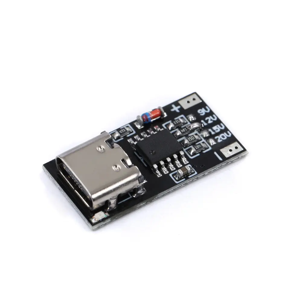 USB-C PD Trigger Board Module PD/QC Decoy Board Fast Charge USB Type-c 12v High Speed Charger Power Delivery Boost Module