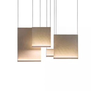Lampada <span class=keywords><strong>a</strong></span> <span class=keywords><strong>Sospensione</strong></span> Moderna Stile Tenda, Illuminazione <span class=keywords><strong>LED</strong></span> Decorativa per Interni, <span class=keywords><strong>Lampade</strong></span> Pendenti per Sala da Pranzo - Product Image 4