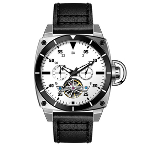 Hàng Đầu Trung Quốc Tự Động Phong Trào Tourbillon Thép Không Gỉ Sang Trọng Cơ Khí Đa Chức Năng Đồng Hồ Cho Nam Giới U2762 - Product Image 6