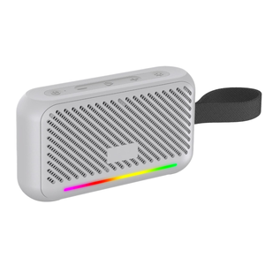 เครื่องคาราโอเกะพกพาแบบชาร์จไฟได้รุ่น PJT-BSP2270 พร้อมไฟ RGB และระบบเสียงไร้สาย FM สำหรับไมโครโฟนลำโพง - Product Image 1