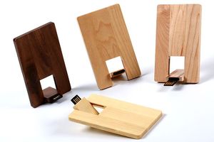 OEM Logo Regalo Corporativo 64GB Thumbdrive Flash Memory Stick Tarjeta Impermeable Pendrive 8GB 16GB 32GB Unidad Flash USB de Madera - Product Image 6