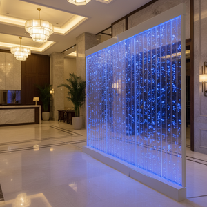 เสาไฟ LED แบบกำหนดเองพร้อมผนังอะคริลิคแบบฟองอากาศสำหรับตกแต่งงานปาร์ตี้ - Product Image 6