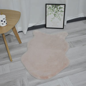 Alfombra peluda esponjosa de piel sintética suave para el hogar, dormitorio, sala de estar, cocina, alfombrilla peluda hecha a máquina, pila de felpa - Product Image 5