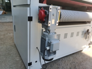 Máquina Lijadora de Banda Ancha R R1000 Directa de Fábrica, Certificación CE, Pulidora de Doble Unidad para Lijado de Superficies de Gabinetes, MDF y Imprimación - Product Image 4