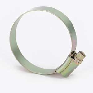 Collier de serrage robuste non perforé de type britannique, métrique/pouce, réglable, 9,7 mm/11,7 mm, en fer galvanisé, tête de rivet britannique - Product Image 3