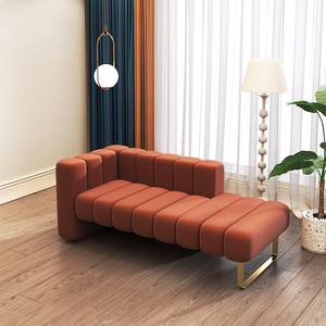 Sillón de Salón de Terciopelo, Sofá Perezoso Tipo Concubina, Cama Tipo Concubina - Product Image 4