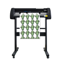 Yinghe alta calidad automática de alta velocidad de vinilo 630mm cortador Plotter impresora y máquina de corte