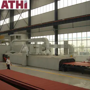 Machine à éplucher les plaques d'acier et machine de peinture par pulvérisation ligne de conservation pour nettoyer et peindre la plaque - Product Image 5