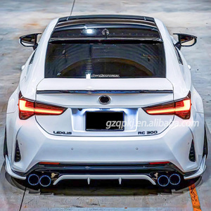 Pour 18-20 Lexus <span class=keywords><strong>RC</strong></span> artisan Kit de carrosserie Spoiler Lexus RC300 rc350 Diffuseur de pare-chocs avant et arrière en fibre de carbone - Product Image 6