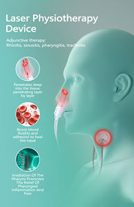 Mesin Sinus untuk penggunaan di rumah Laser terapi fisik Trending untuk Rhinitis pengobatan sakit tenggorokan farnet sumber daya listrik - Product Image 4