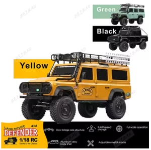 Voiture télécommandée RC MN 111, modèle Crawler MN111, kit 1:18, assemblé, RC pour adultes, professionnel, 4x4, tout-terrain, lumières LED, carrosserie en métal, jouet - Product Image 2