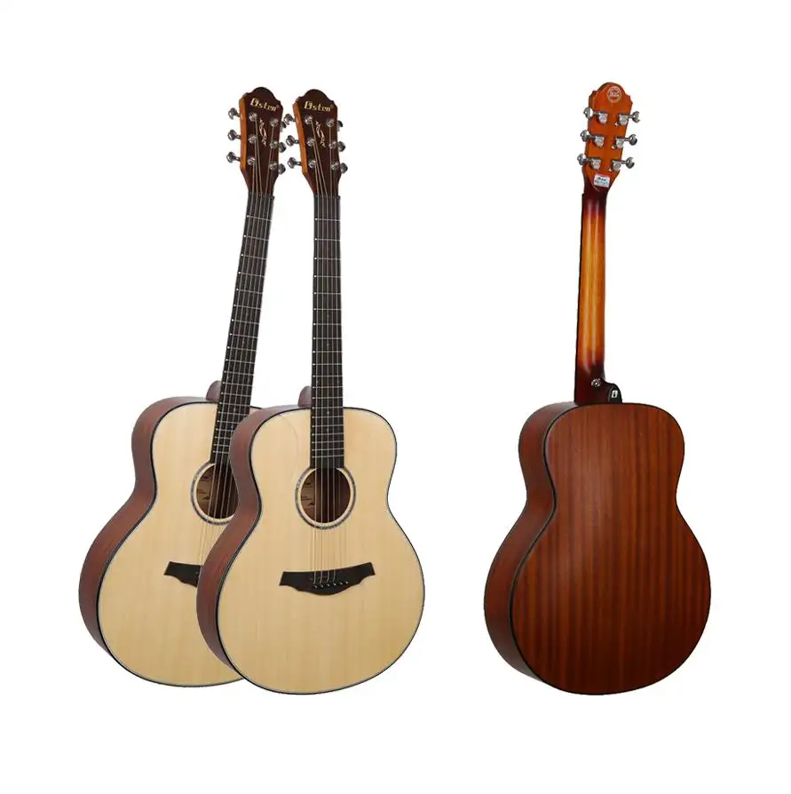 Guitare acoustique personnalisable 36 pouces finition mate 6 cordes guitare acoustique d'étudiant, vendue directement par les fabricants chinois