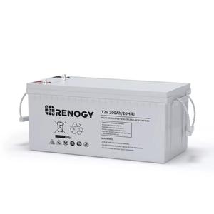 Batería de estado sólido LiFePO4 de ciclo profundo Re Nog Y, 12 voltios, 200 Ah, 2000 A de corriente de descarga máxima, 500 ciclos, 16 celdas, para energía solar fuera de la red - Product Image 3