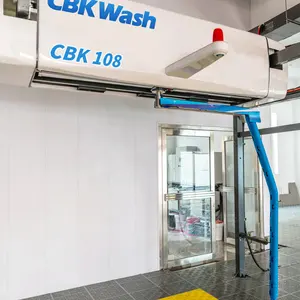 Cbk 360度高压水单臂汽车无接触洗车机，具有泡沫和洗发水功能