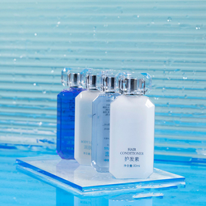 Flacon de shampoing transparent pour hôtel / <span class=keywords><strong>Gel</strong></span> <span class=keywords><strong>douche</strong></span> / Après-shampoing / Lait corporel 30 ml - Product Image 6