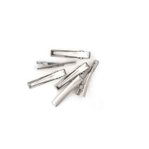 Fermagli per capelli in metallo Ilan 4 mm bianchi, confezione da 6 pezzi - Product Image 2