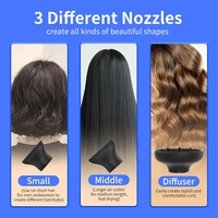 Sèche-cheveux professionnel de salon haute puissance, séchage rapide, ions négatifs, appareil de coiffure de salon, diffuseur, sèche-cheveux pour femmes