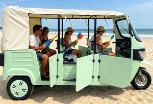 Rickshaw électrique homologué EEC COC pour les stations touristiques des îles grecques et l'Europe du Sud - Product Image 6