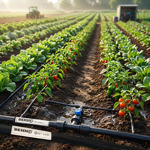 Tubería de Riego Agrícola DEKKO 16x1.2 HDPE Flexible y Suave de Color Negro para Uso Agrícola, Servicio de Moldeo Estándar Internacional - Product Image 6