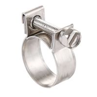 Collier de serrage mini en acier inoxydable de haute qualité avec garantie d'un an, petit diamètre pour tubes de petite taille