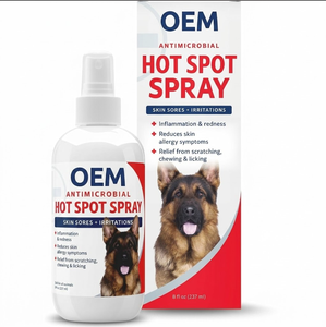 <span class=keywords><strong>Spray</strong></span> anti-démangeaisons <span class=keywords><strong>pour</strong></span> chiens et chats - Soulage les plaies cutanées, les irritations et les démangeaisons - Prévient la mastication et le léchage - Product Image 1
