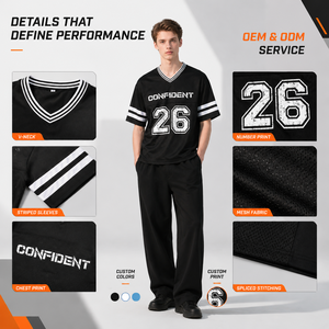 T-shirt en jersey à manches courtes pour homme <span class=keywords><strong>EtaI</strong></span>, imprimé lettres vintage, maille respirante de haute qualité, coupe ample, tendance, marque - Product Image 3