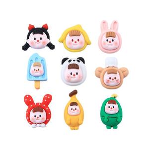 กล้วยน้องตุ๊กตาdiyครีมกาวเคสโทรศัพท์s crunchieพวงกุญแจอุปกรณ์เสริมขายส่งใต้10ลูกปัดพลาสติกเรซิ่นเสน่ห์ - Product Image 5