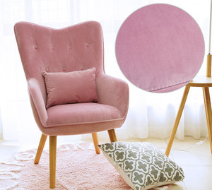 Diseño de moda Precio <span class=keywords><strong>barato</strong></span> sillón de tela Moderno <span class=keywords><strong>reclinable</strong></span> Sofá de ocio Silla sofá de pierna de madera para sala de estar - Product Image 6