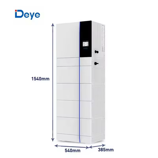 Deye Hot Sale GB-SL-EU High Voltage Stack LiFePO4 Batteries on Grid Inverter Solar Energy Storage Battery IP65