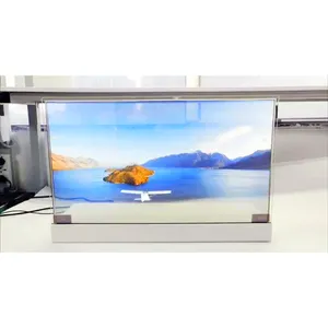 30 Inch Transparent Oled Display Advertising Machine Support HDM 1/Android Digital LW300PXI 1366x768 Transparent Oled Screen
