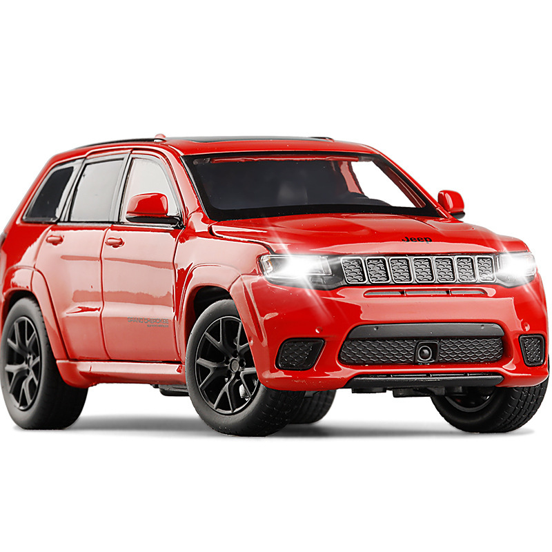 Jeep Grand Cherokee Trackhawk , Model Car, Diecast Car, 1/32 Scale Model Car, Car Model, Collectible Item, Die Cast Model, Model Jeep - Canada